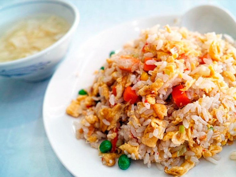 Arroz Integral com Palmito